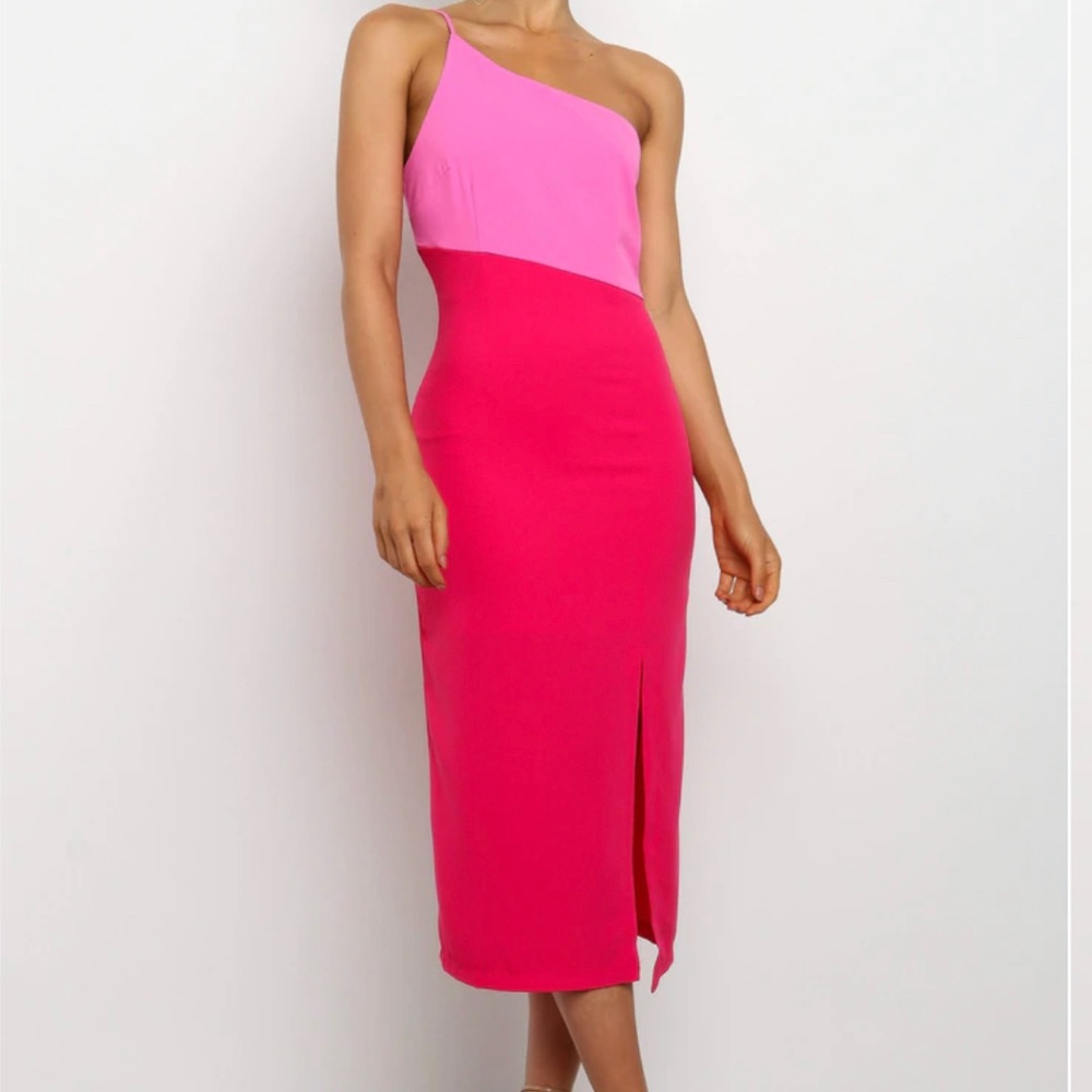 Xiomar petal and pup dress
